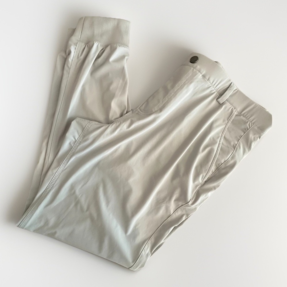 Redvanly Jogger Pant Men XL Light Gray Pull On Golf Athletic Performance Stretch